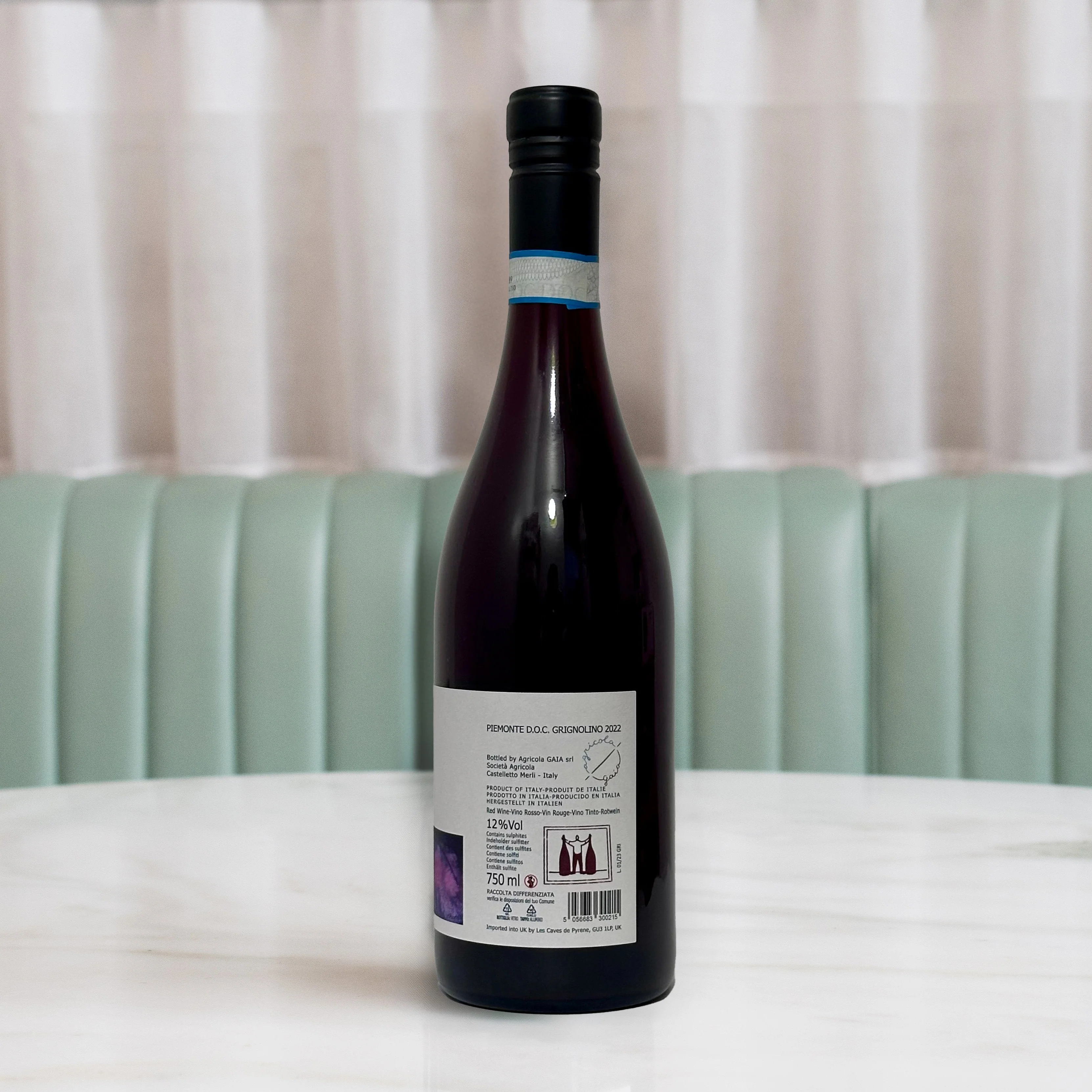 Brich Grignolino, Agricola Gaia, Piemonte, 2022, 750ml - Image 2