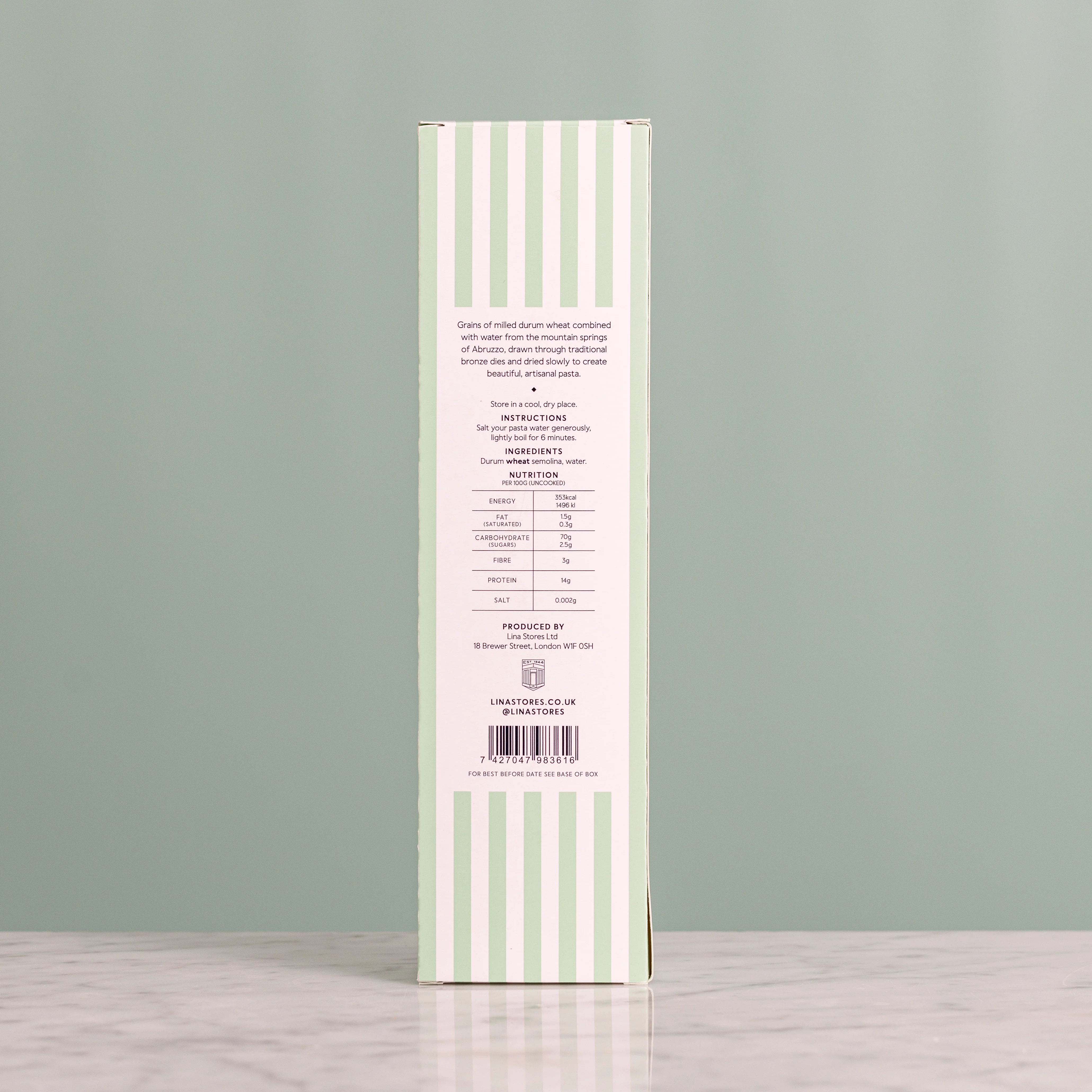 Bucatini Pasta, Lina Stores, 500g - Image 3