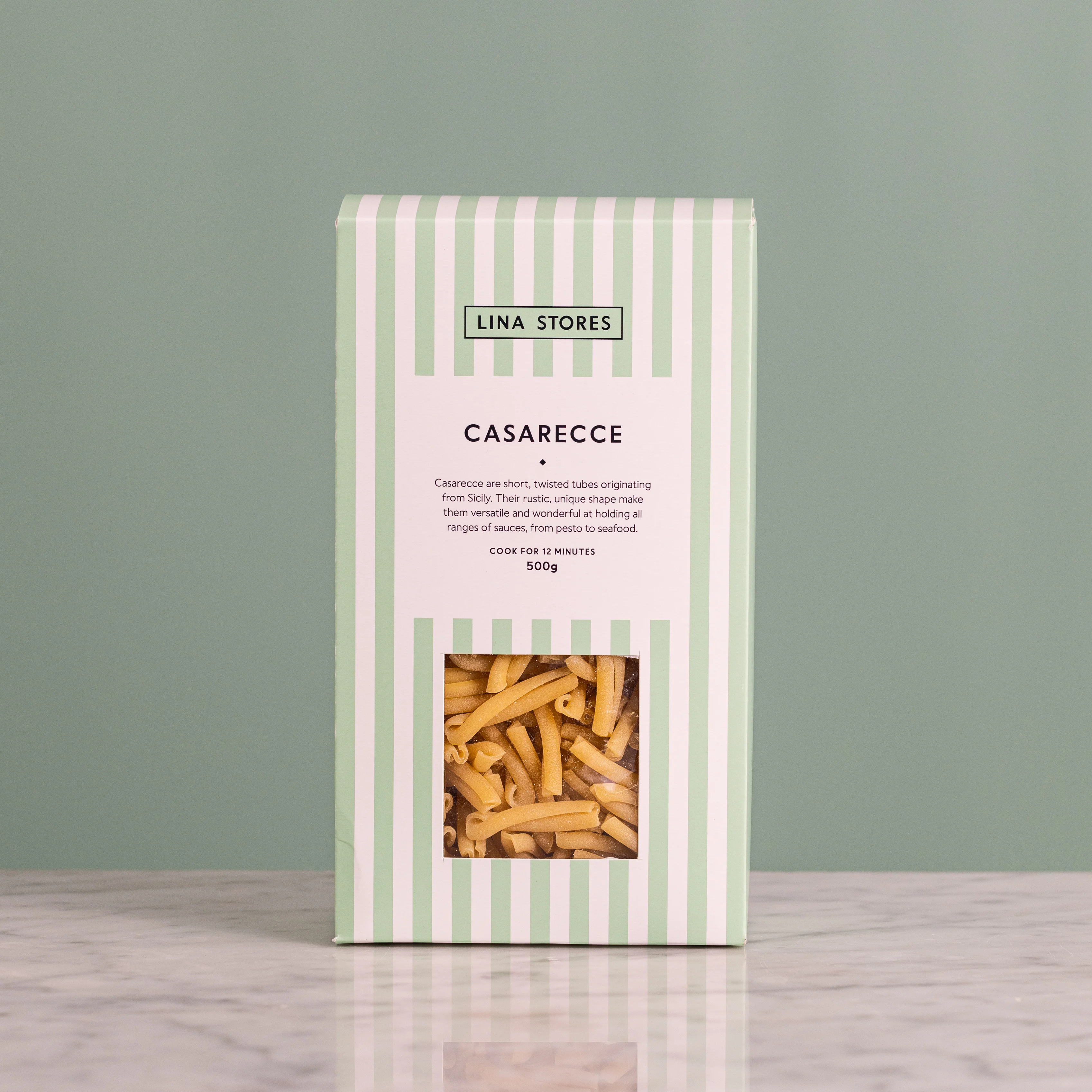 Casarecce Pasta, Lina Stores, 500g - Image 2