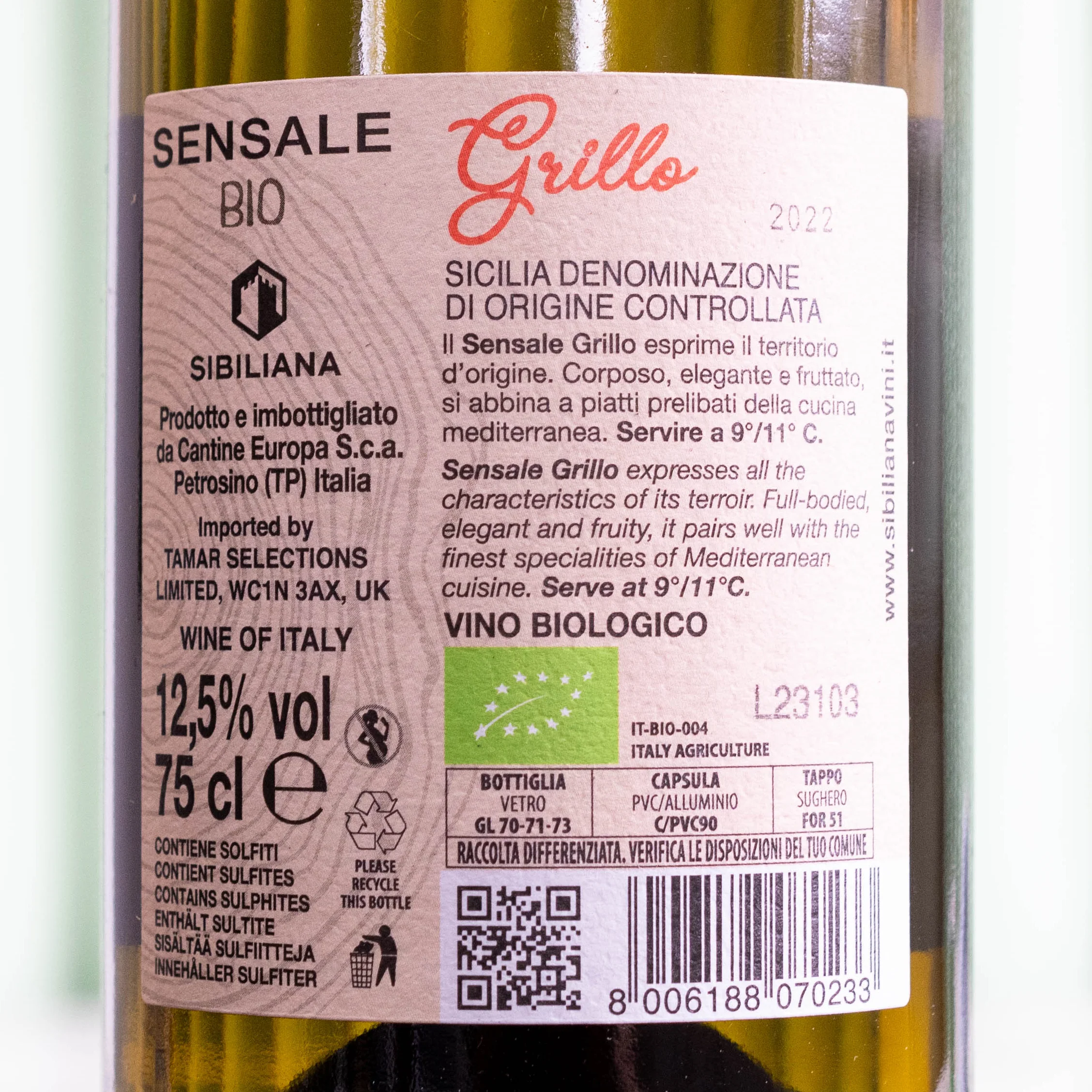 Grillo, Sensale, Sicilia, 2021 - Image 3