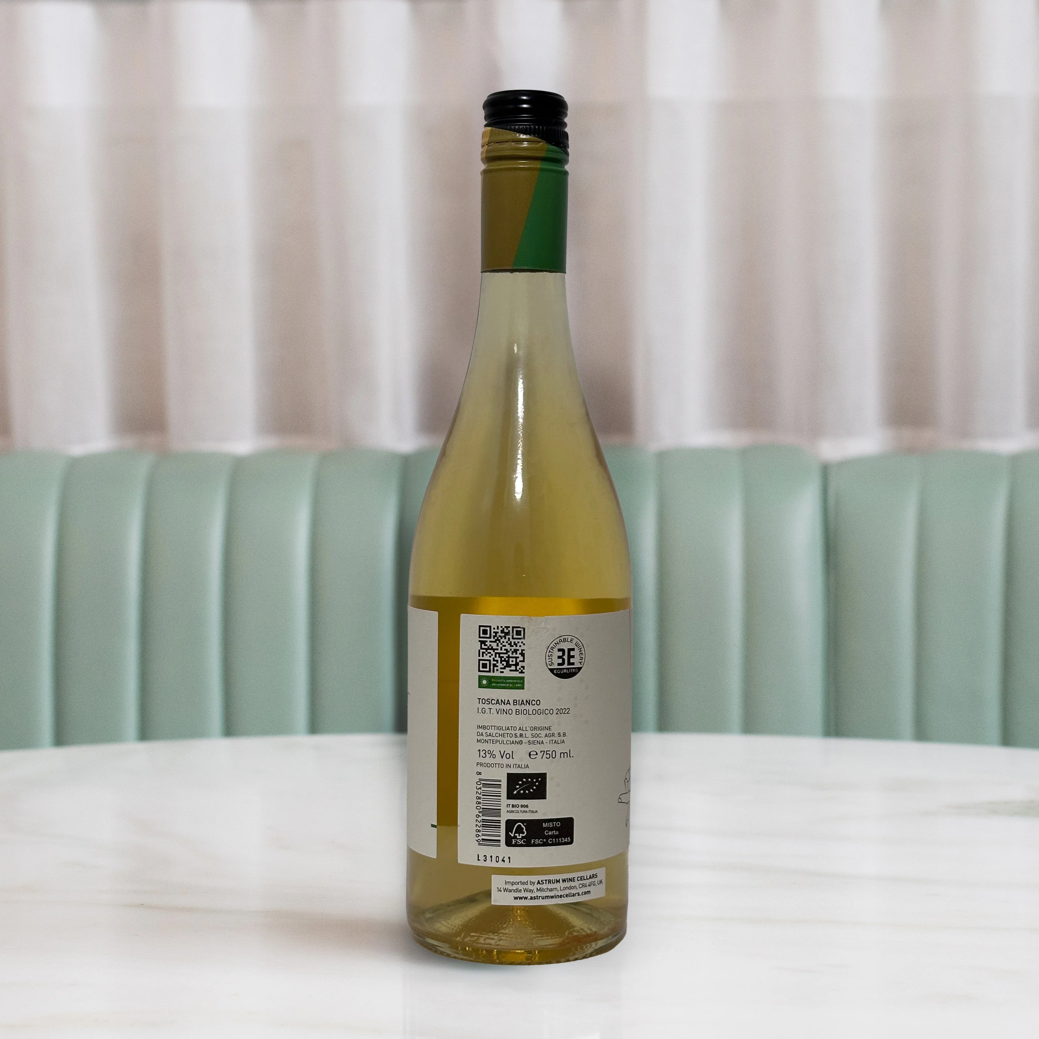 Obvious Bianco, Saicheto, Toscana, 2022, 750ml - Image 2