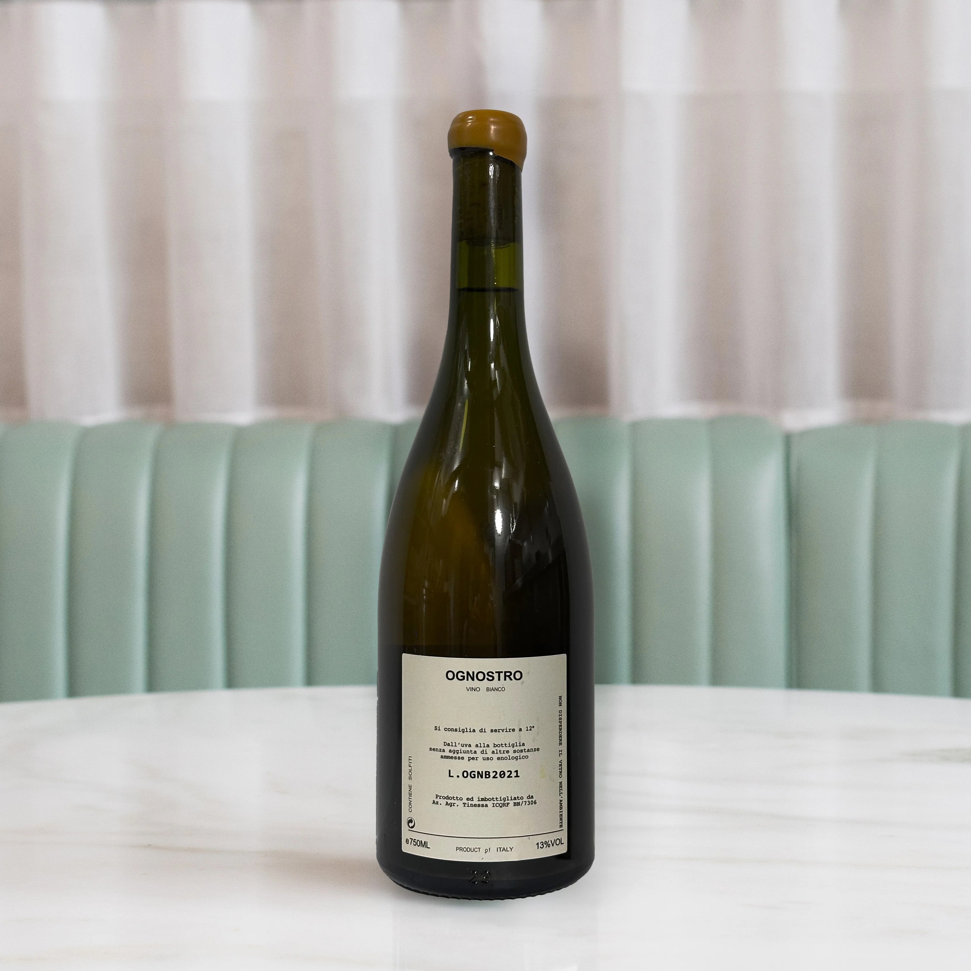 Ognostro Bianco, Marco Tinessa, Campania, 2021, 750ml - Image 2