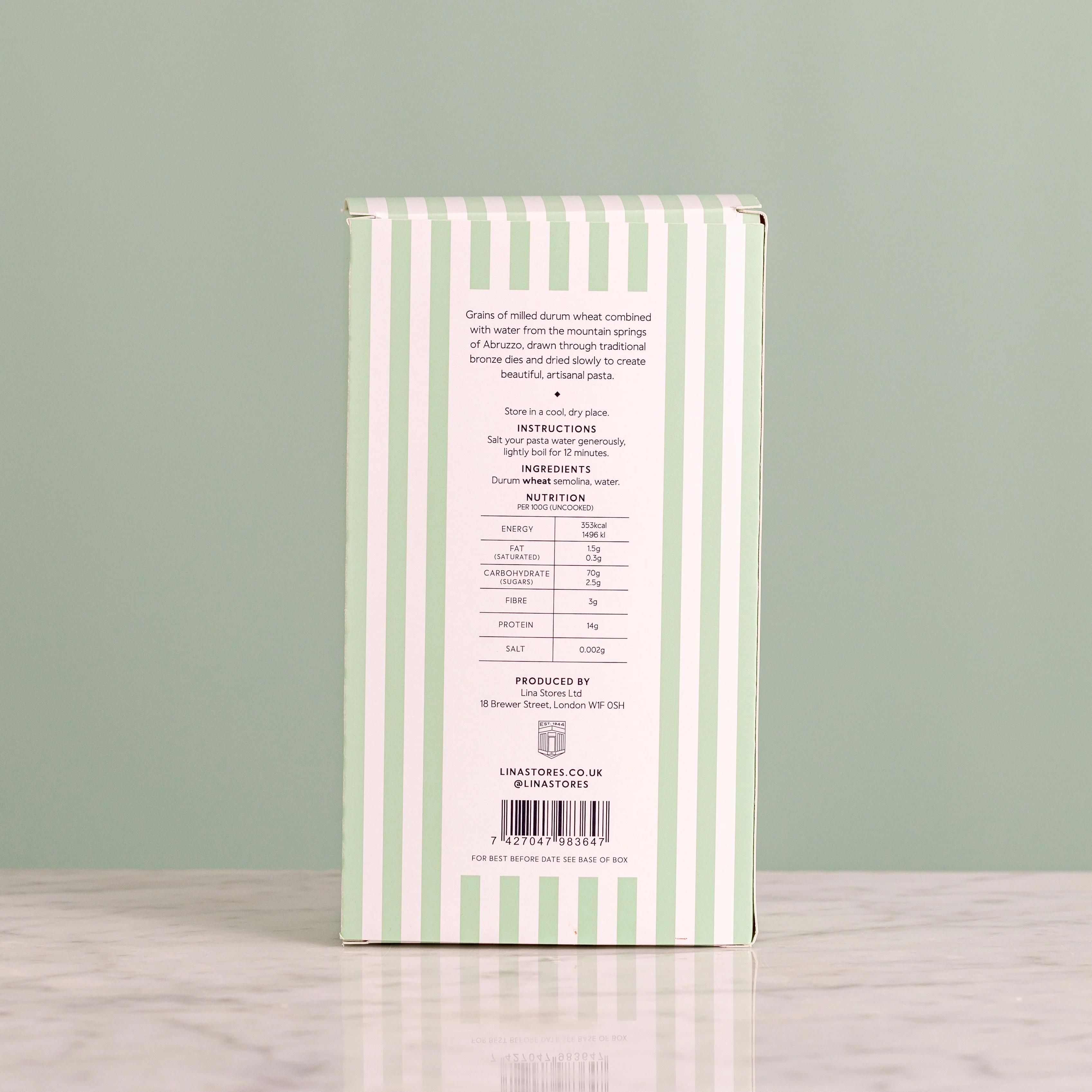 Orecchiette Pasta, Lina Stores, 500g - Image 3