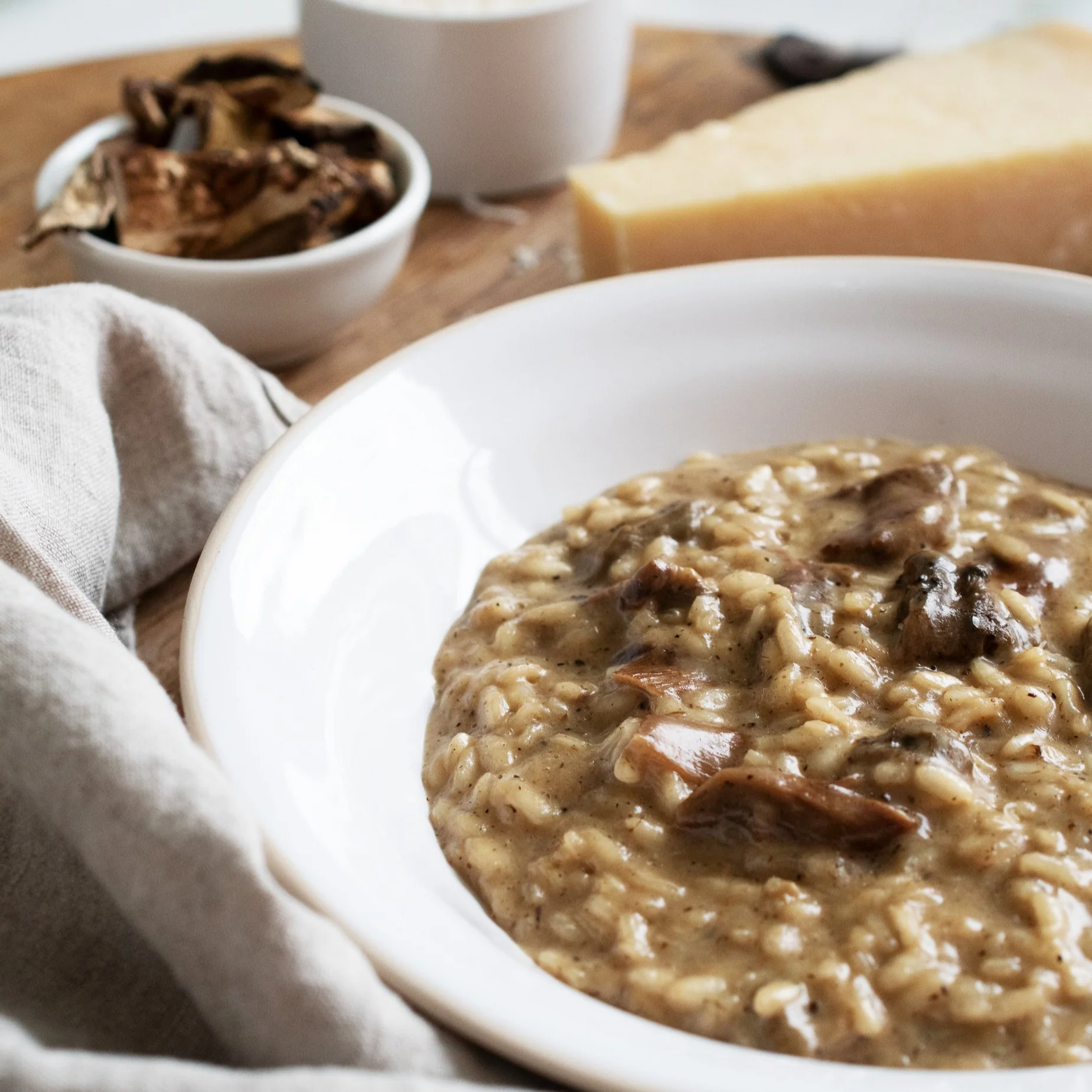 Porcini Mushroom & Truffle Butter Risotto, Meal Kit - Image 4