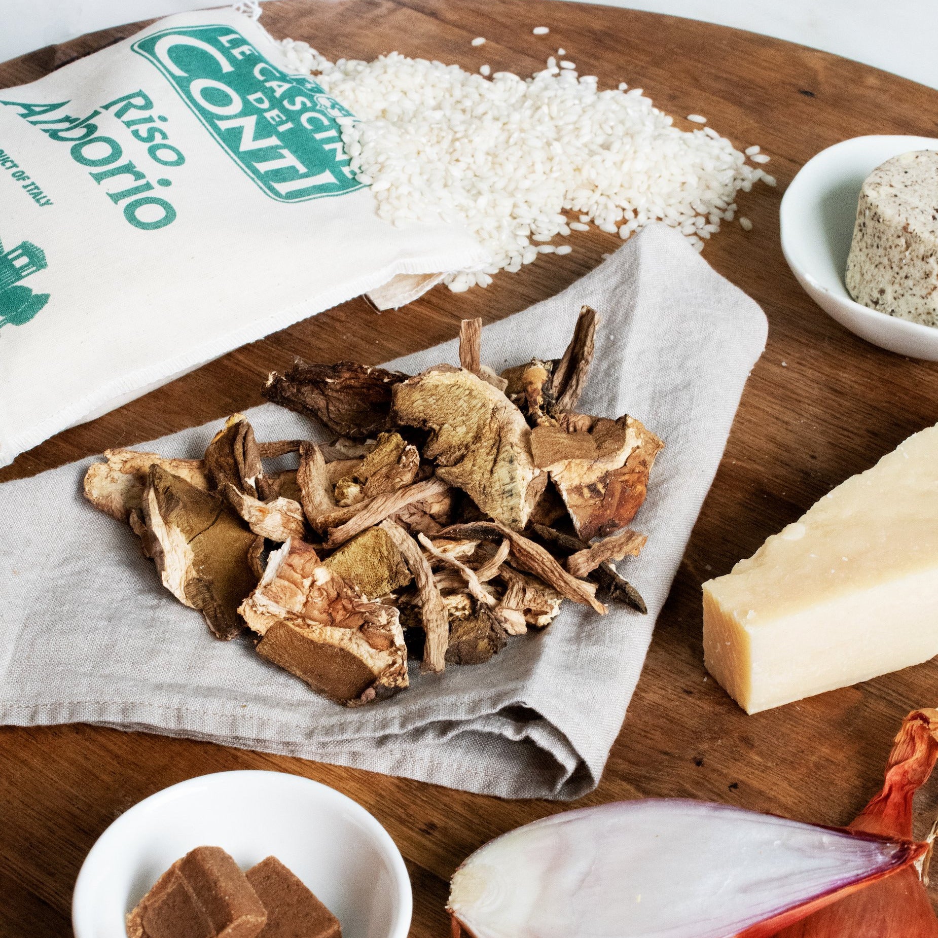 Porcini Mushroom & Truffle Butter Risotto, Meal Kit - Image 6