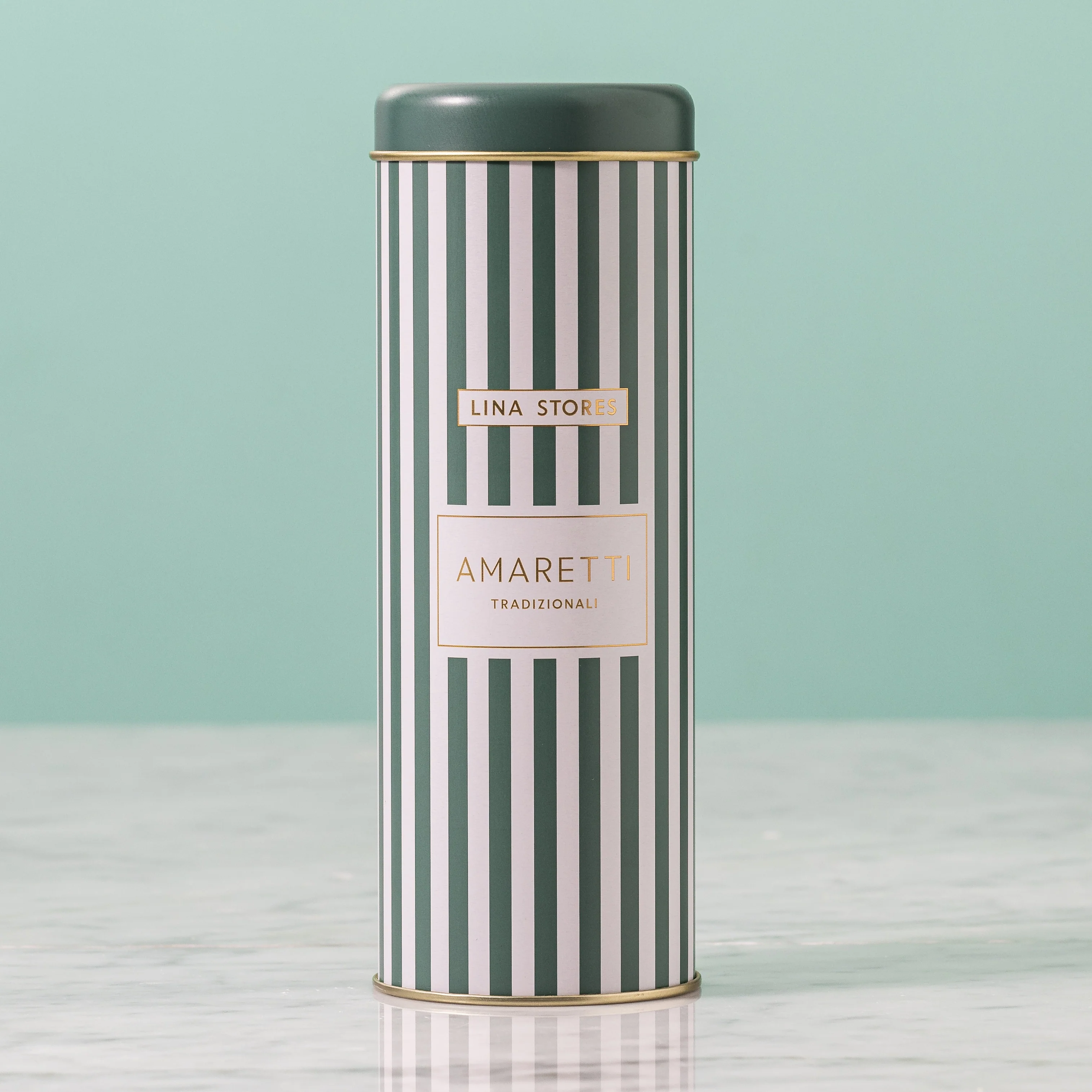 Traditional Amaretti Tin, Lina Stores, 140g - Image 2