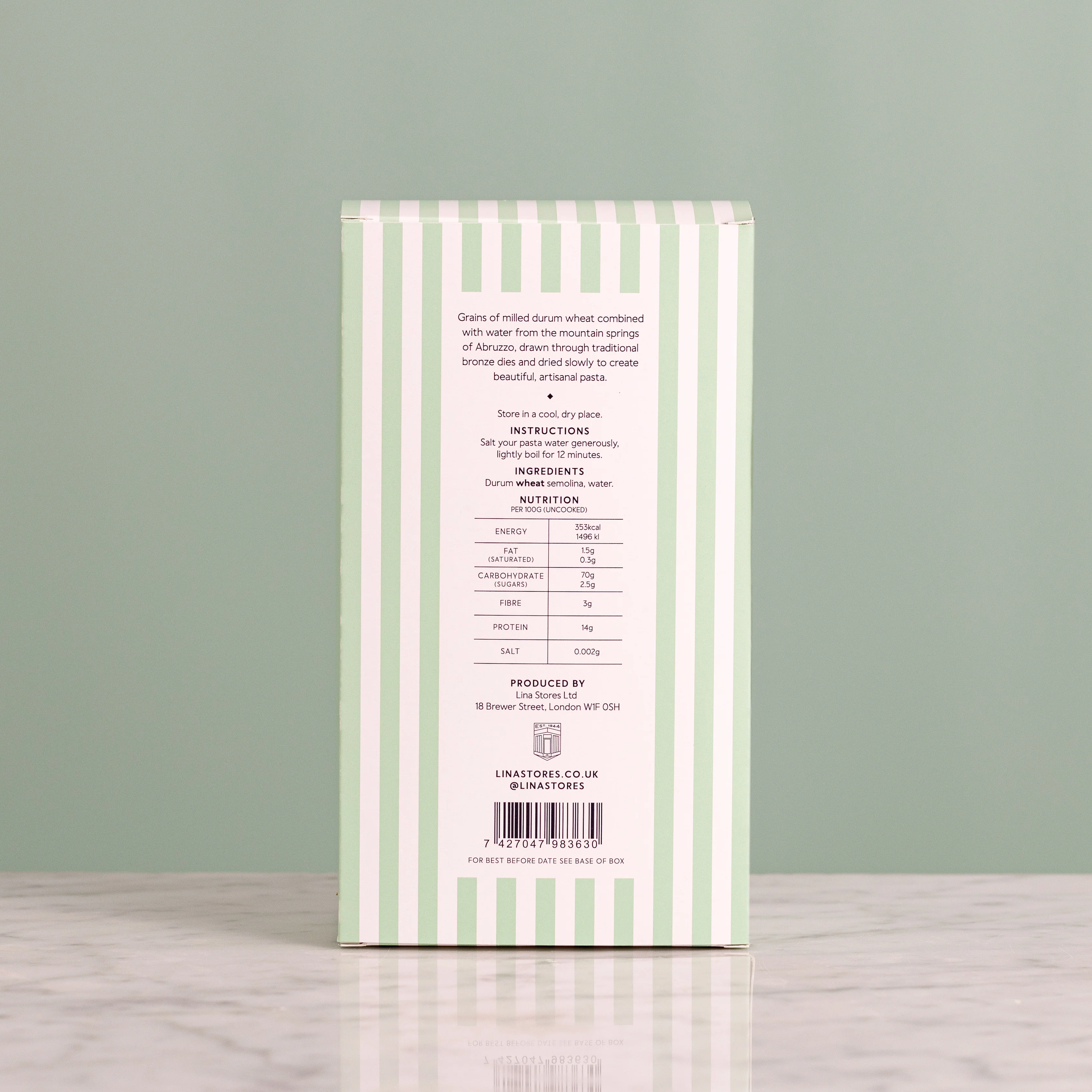 Trofie Pasta, Lina Stores, 500g - Image 3