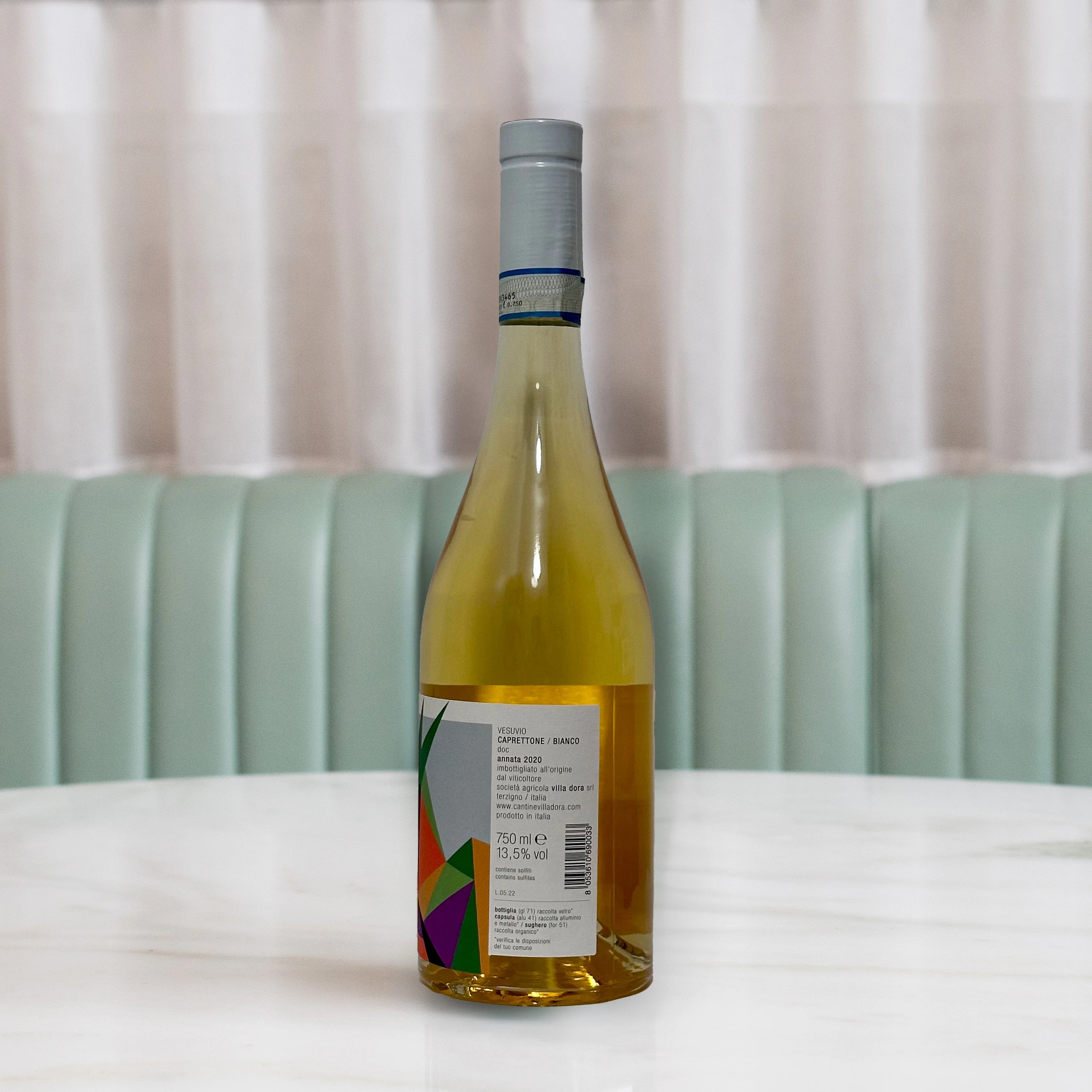 Vesuvio Bianco, Villa Dora, Campania, 2020, 750ml - Image 2